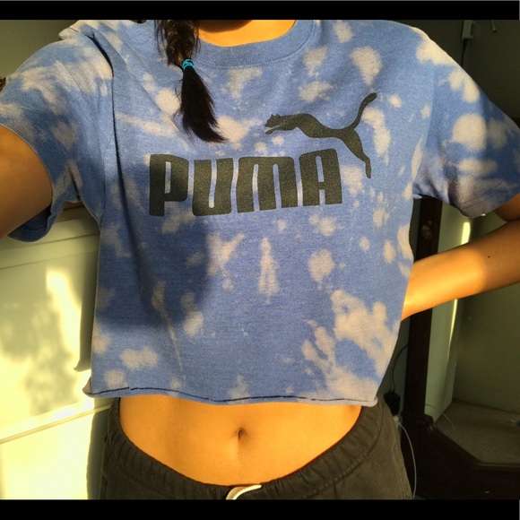 Reworked Puma Cropped Tee - Picture 1 of 4